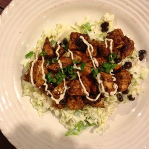 Chix sweet potato-slaw