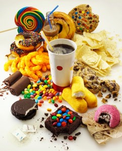 Products with a high sugar content