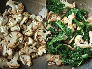 cauliflower & kale